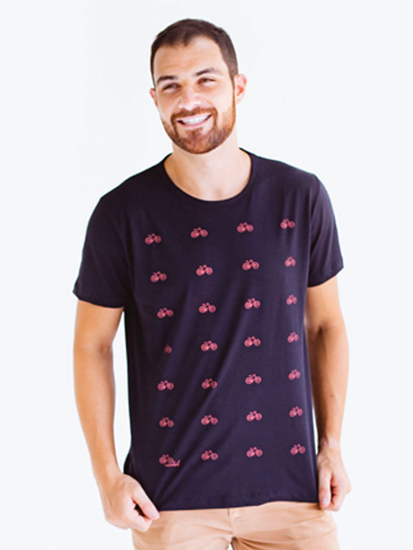 T-shirt malha lisa mini bike 